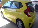 2016 HONDA FIT, YELLOW, LX MODEL, 1.5L, AT,   A26326